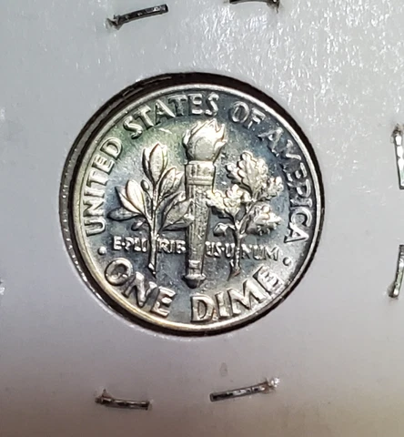 1970 D Roosevelt Dime Variety DDR-001 FS-801 BU Doubled Die Reverse Cover