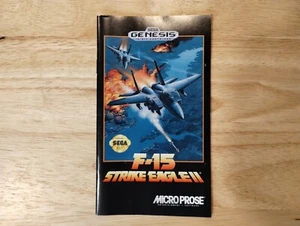 F-15 Strike Eagle II (Sega Genesis) Instruction Manual Only - Picture 1 of 3
