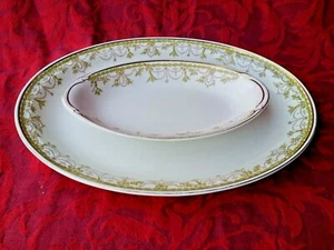 Plato ovalado vintage para dos servir Johnson Bros England - Imagen 1 de 9