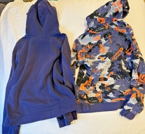 Lot of 2 hoodies kids youth large, Nike and Under Armour - Picture 1 of 5