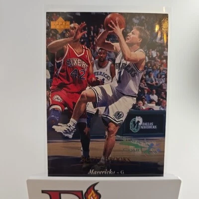 1995-96 Upper Deck - Electric Court #32 Scott Brooks Dallas Mavericks  - Image 1 of 4