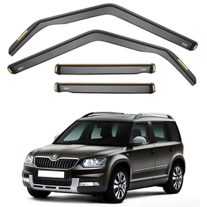 ISPEED Wind Deflectors for Skoda Yeti 2009-2018 5-Door 4pc Set Visors Accessory - Picture 1 of 10