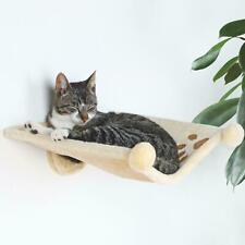 Trixie Plush Cat Hammock Style Wall Mounted Cat Bed Cuddly Nest, 45 x 43cm Beige