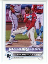 2022 Topps Series 1 #6 Jazz Chisholm Jr. FS (Marlins)