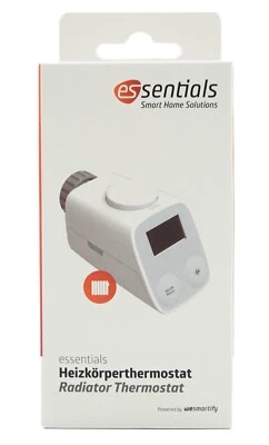 essentials Thermostatkopf Temperaturregler Heizkörper Heizung Programmierbar - Bild 1 von 4