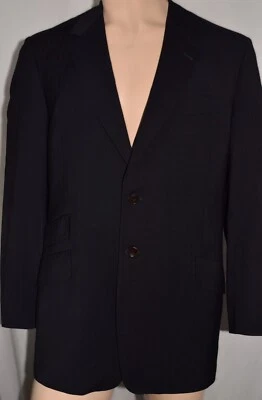 Paul Smith London Blazer 42R Black Wool Mohair The Byard Purple Lining Italy EUC - Image 1 of 4