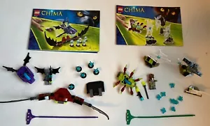 LEGO Legends of Chima 70138 Web Dash & 70137 Bat Strike Blista SPEEDORZ Completo - Foto 1 di 9