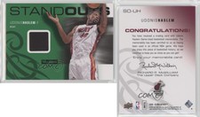 2008-09 Skybox Standouts Memorabilia Green Udonis Haslem #SO-UH