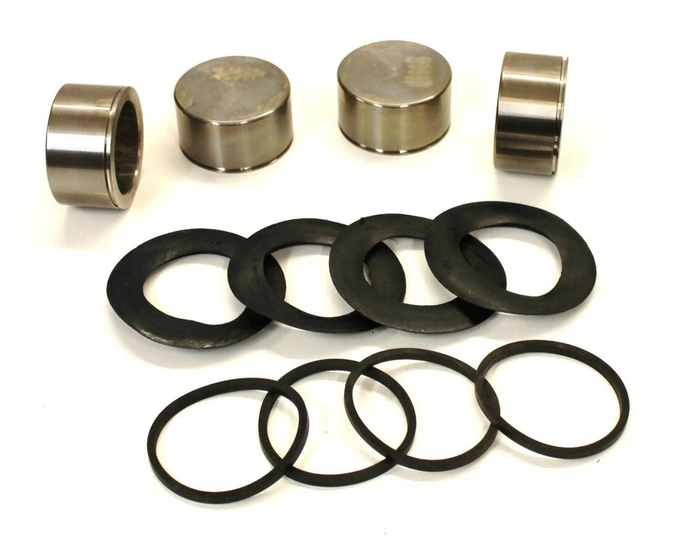 4 PISTONES Y SELLOS PINZA DELANTERA SUNBEAM ALPINE + TIGER TODOS LOS MODELOS 1959-1968 Foto 1 de 1