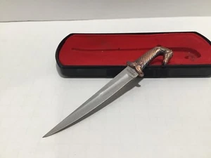 Stainless Steel Dagger or Letter Opener 5.5” With Decorative Horse Handle - Picture 1 of 3