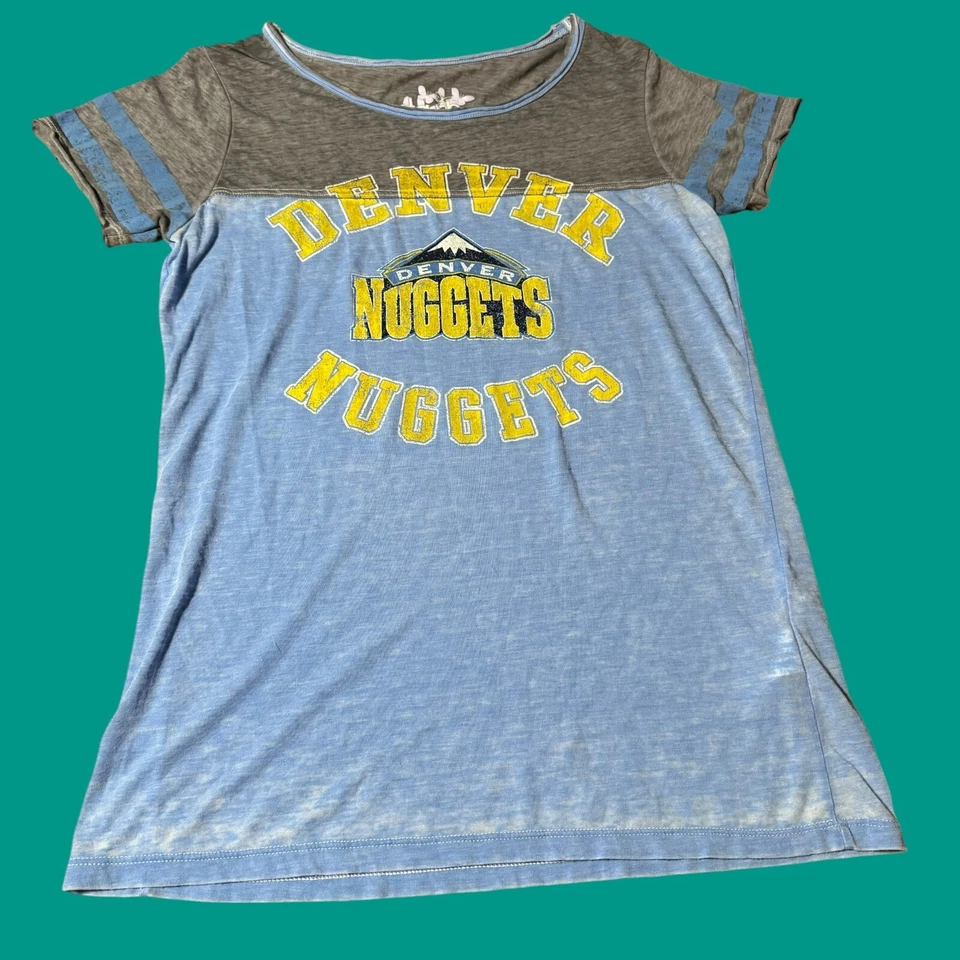 Touch by Alyssa Milano Denver Nuggets Women's Size XL Lightweight T Shirt - Image 1 of 4