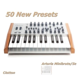 New 50 presets for Arturia Minibrute Mk1 - Zdjęcie 1 z 1