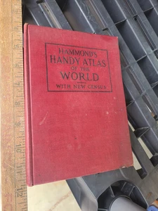 Hammonds Handy Atlas of the World 1915 - Picture 1 of 10