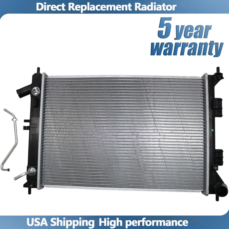 Replacement Radiator For 2013 2014 2015 Hyundai Elantra Gt 1.8L 2.0L - Imagem 1 de 4