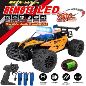 Remote Control Car RC Drift Racing 1:16 Vehicle Off Road Alloy 2.4G Radio High-S - Afbeelding 1 van 20