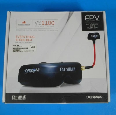 Система Horizon Spektrum Fat Shark VS1100 Micro FPV с гарнитурой новая в коробке - Изображение 1 из 4