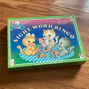 Kitty Kat Sight Word Bingo Home School Game Open Box New Vintage - Picture 1 of 9