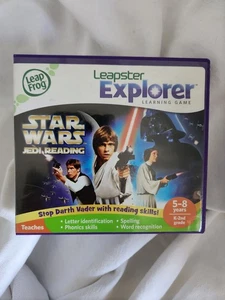LeapFrog Leapster Explorer Learning Game Star Wars - Jedi Reading K-2nd Grade - Picture 1 of 3