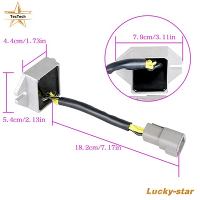 RECTIFICADOR REGULADOR DE VOLTAJE para moto de nieve Ski-Doo 2003-2004 MXZ 550F 2002 500F Foto 1 de 4