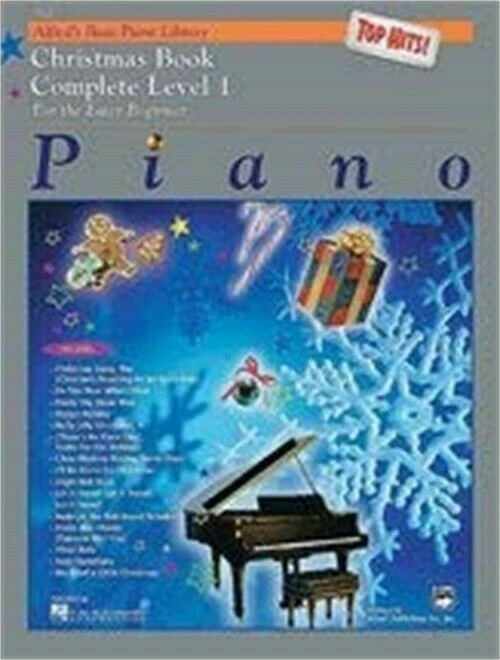 Alfred's Basic Piano Course: Top Hits! Christmas Book Complete 1 (1A/1B) - Image 1 of 1