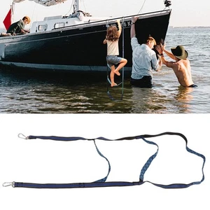 (3-Stufen-Leiter) Strickleiter Seilleiter FüR Marineboote Mit Haken - Bild 1 von 22