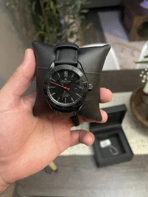 Alpina Alpiner 4 Shadowline Black Stealth Sports Watch Swiss auto Sellita Mov.  - Image 1 of 4