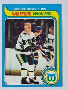 🏒 1979-80 Topps #175 Gordie Howe — Hartford Whalers — ¡Tarjeta FINAL! COMO NUEVO 🔥 - Imagen 1 de 10