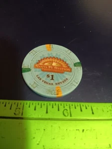 Chip de Casino - Estación Santa Fe - Las Vegas Nevada (25-1741) - Imagen 1 de 2