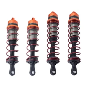 4Pcs Shock Absorber Front Rear for 1/8 JLB HSP EM Racing HPI Truck Buggy Truggy - Picture 1 of 22