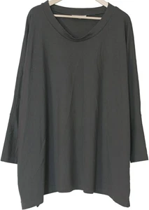Túnica BRYN WALKER Modal Ponte EURA Talla Grande Gris Pizarra Talla S 70" Busto/Dobladillo - Imagen 1 de 3