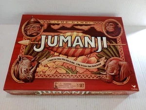 Jumanji The Game Board Game (2017) Complete in Ex. Cond & New Original DVD Movie - Picture 1 of 19