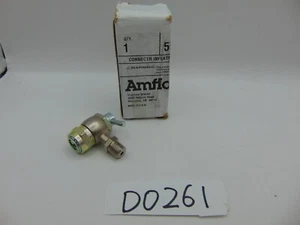 Amflo 556 High Pressure Schrader Valve Connector 1/8 NPT Male New - Foto 1 di 7