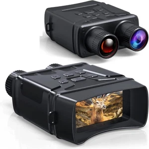 HD Night Vision Binoculars Portable Telescope Zoom Optics Hunting Outdoor Hiking - Picture 1 of 60