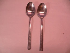 Set Of 2 WMF 18/10 Stainless Steel L'ESPRIT Oval Soup Spoon 7 3/8 GB2 - Picture 1 of 5