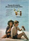 Rum Bacardi Coca Cola Stanno Fine Collection 1972 Werbung Original 1 Seite