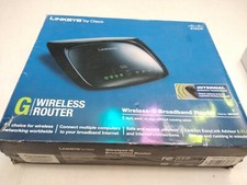 Cisco Linksys WRT54G2 V1 WiFi Router 4-Port 10/100 Ethernet. _A13