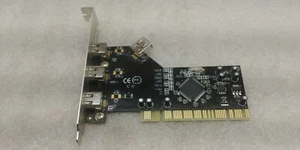 SYBA 4 port Firewire PCI card NEC Chipset SD-NEC-4F GREAT CONDITION FREE SHIP!!! - Picture 1 of 4