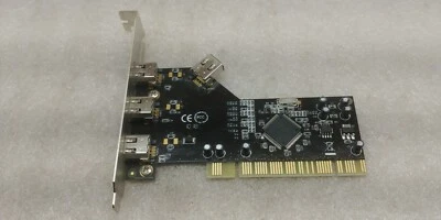 SYBA 4 port Firewire PCI card NEC Chipset SD-NEC-4F GREAT CONDITION FREE SHIP!!! - Image 1 of 4