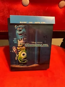 DISNEY Monsters, Inc. (Blu-Ray + DVD, 4-Disc Set) JUMBO STEELBOOK ~~ RARE ~~ - Picture 1 of 8