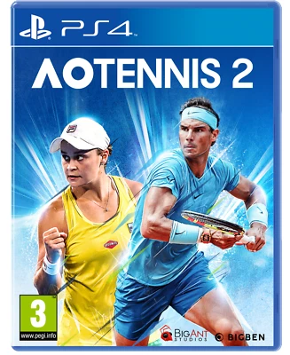 AO Tennis 2 Standard ITA PlayStation 4 PS4 Bigben Interactive Sigillato Nuovo - Immagine 1 di 4