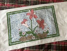 Vtg Pillowcases JC Penney Tiger Lillies King Sz Floral Lily