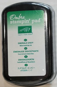 Stampin' Up -Ombre Stampin' Pad - Emerald Envy, New - Picture 1 of 2