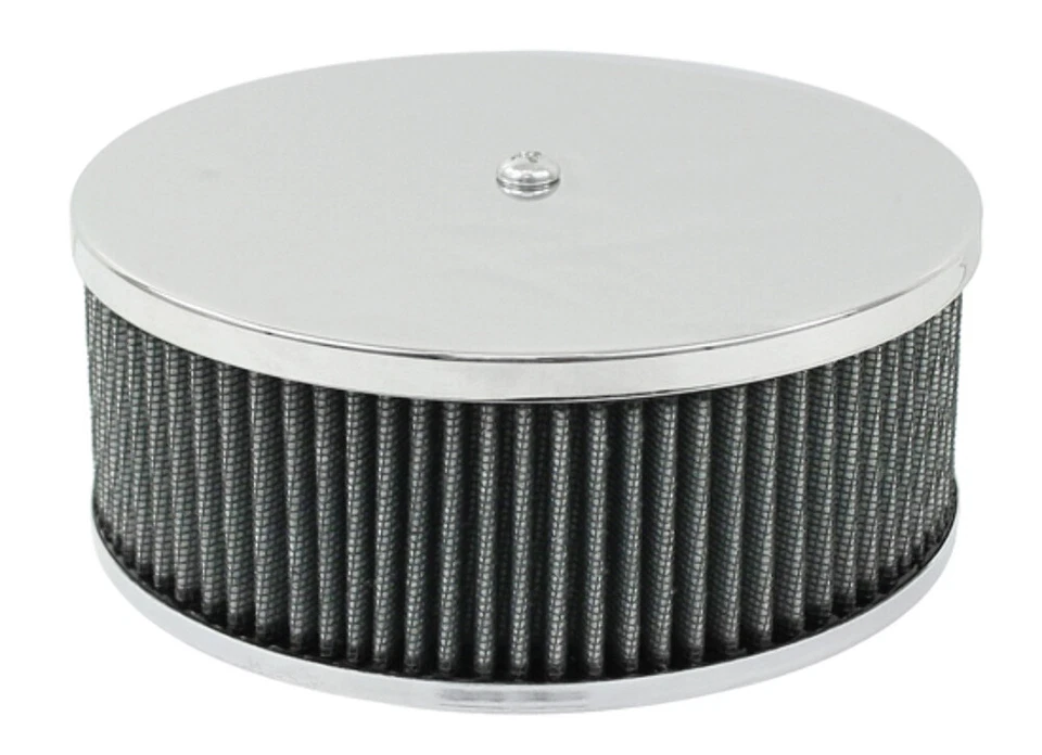 EMPI 8970 - 6-3/8" Limpiador de aire redondo Stock Carb, elemento de gasa de 3-1/2" de alto Foto 1 de 1