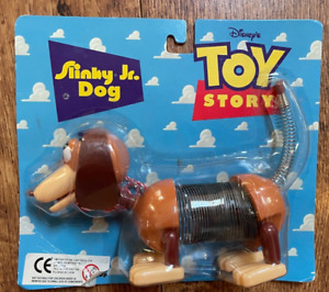 VTG Disney Pixar Toy Story Slinky Dog Jr Movie Figure NRFB 1996