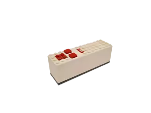 Lego® RC TRAIN Railway Locomotive 9V Battery Box OLD MOD WHITE - Picture 1 of 1