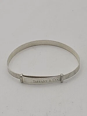 Pulsera bebé vintage Tiffany & Co plata esterlina bungle Foto 1 de 4