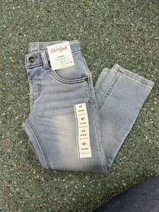 Cat & Jack Toddler Girl Size 4T Skinny Jeans Super Stretch Light Denim Wash - Picture 1 of 4
