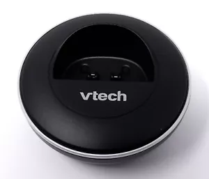 VTECH LS6381 BLACK/SILVER PHONE CHARGING BASE FOR LS6381-2 PHONE SYSTEM - NEW - Picture 1 of 1