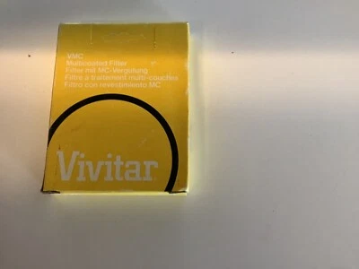 VIVITAR MULTICOATED FILTER K2 YELLOW,  55 MM,  MADE IN U.S.A. - Image 1 of 2