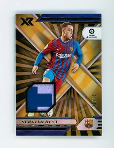 Patch maglia 2021-22 Sergino Dest Panini Cronache XR Gold Arsenal 10/10 - Foto 1 di 3